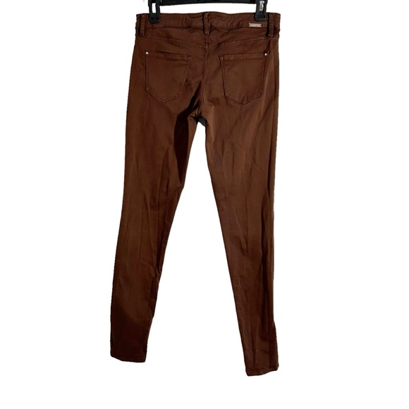 Massimo Dutti Dark Brown Skinny Fit Jeans, Size 6 - Picture 3 of 15